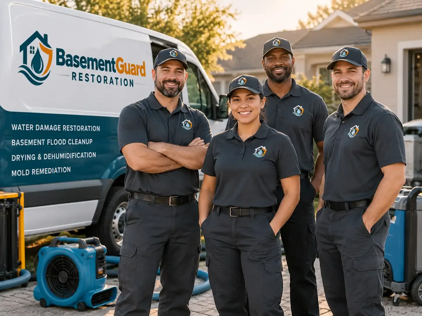 Basement Water Damage Restoration company in Vendor, AR